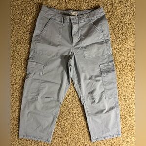 Women's Mid-Rise Barrel Leg
Cargo Pants - Universal
Thread™ Light Blue
 - 12